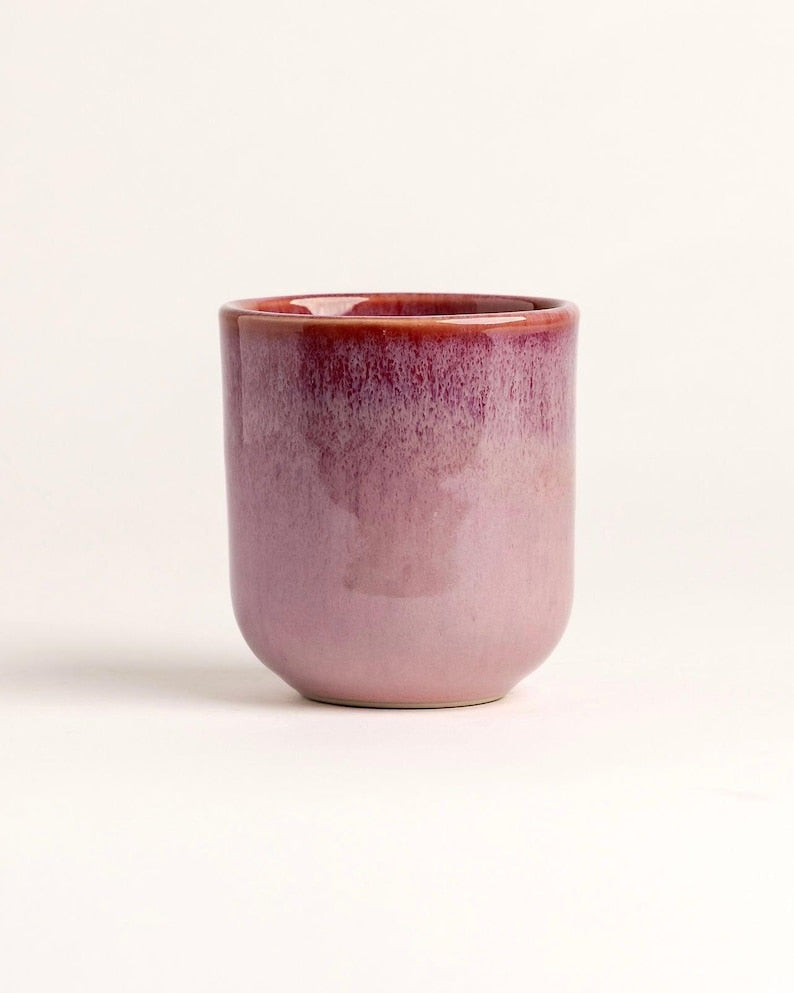 Noa ceramic mug small pink from Portugal